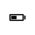 Battery vector icon